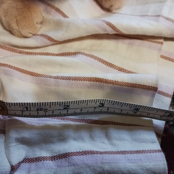 Anthropologie Striped Paperbag Short 4" Inseam NWT - Picture 9 of 10